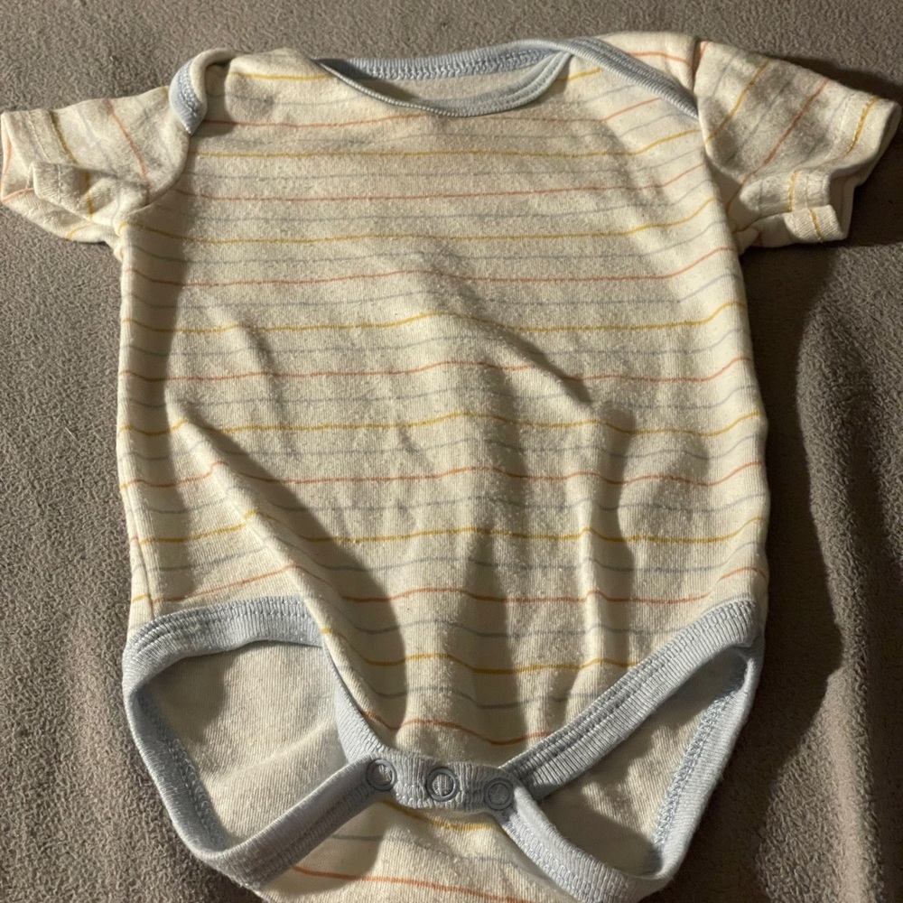 Striped Baby Onesie